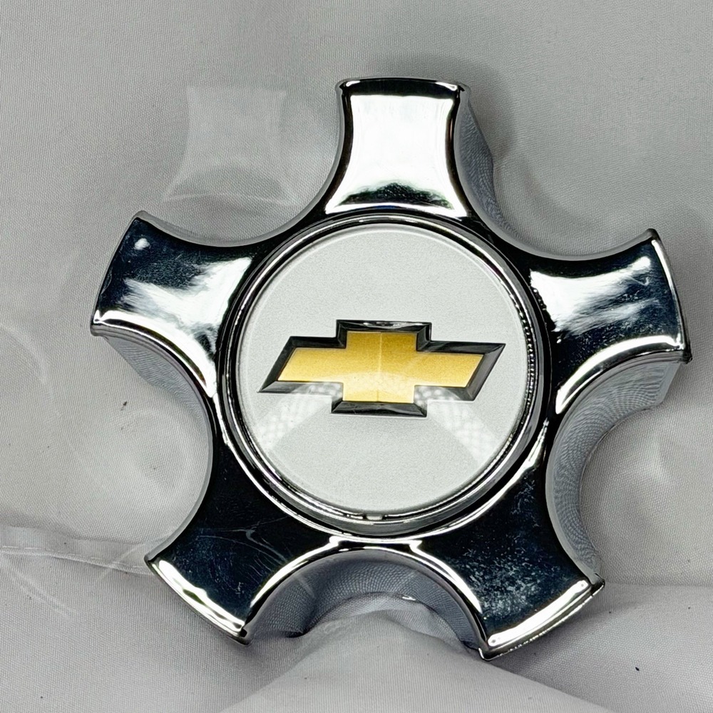 OEM Chevrolet Chevy Wheel Center Cap Chrome Silver Gold Bowtie GM 5 Lug
